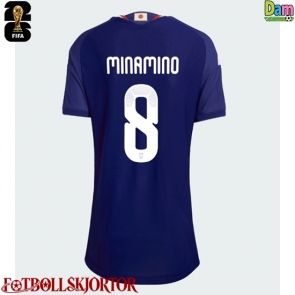 Japan Takumi Minamino #8 Hemmatröja Dam VM 2026 Kortärmad